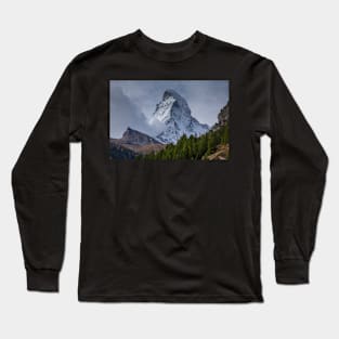 Matterhorn, Zermatt, Valais, Switzerland, Europe Long Sleeve T-Shirt